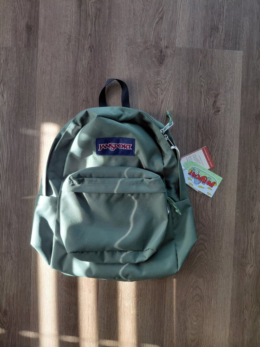 JanSport SuperBreak Plus Backpack | NWT | Dark Green | Spacious